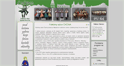 Desktop Screenshot of cacina.sk